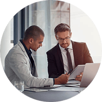 2 person meeting circle