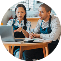 e managers restaurant circle