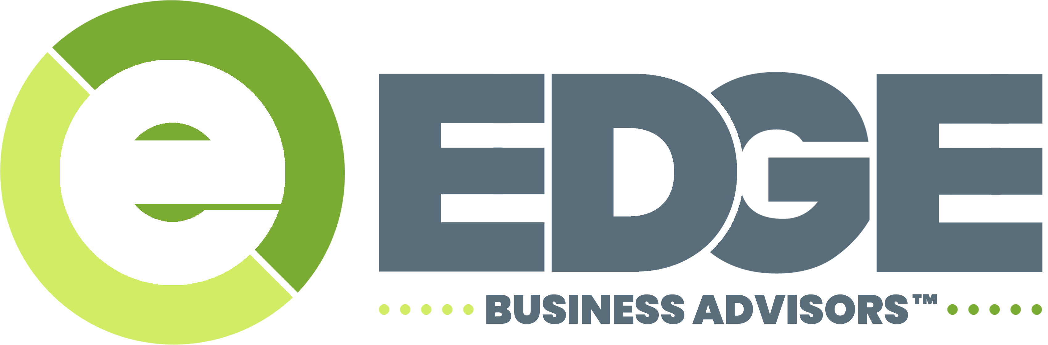 EDGE Business Advisors logo - Dark